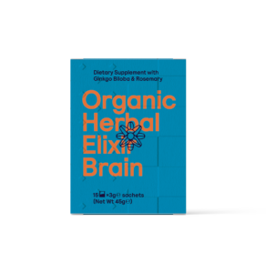 Organic Herbal Elixir Brain 15pcs