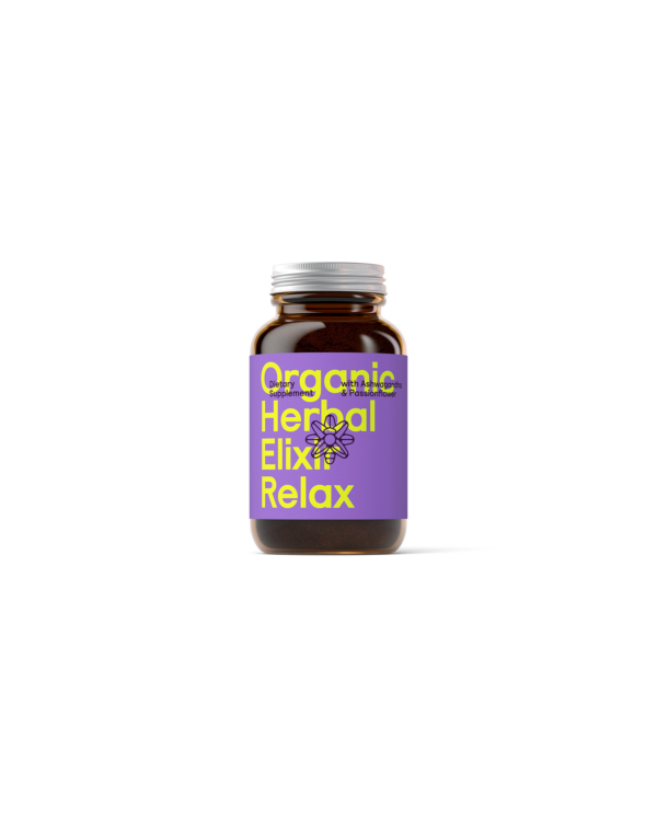 Organic Herbal Elixir Relax - Nutritional Supplement - Symbeeosis